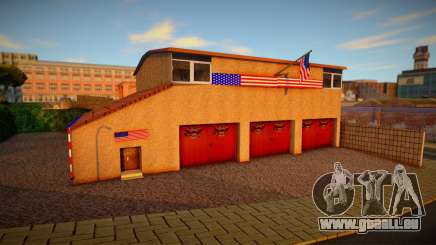 Retexturation de la caserne de pompiers à SF pour GTA San Andreas