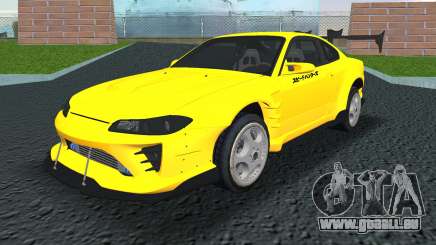 Nissan Silvia S15 99 BN Sports Yellow für GTA Vice City