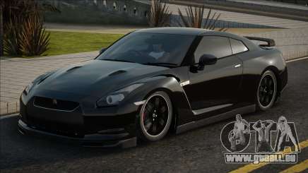 Nissan GT-R R35 Black für GTA San Andreas
