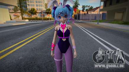 Hatsune Miku Rabbit Hole Short Hair v2 pour GTA San Andreas