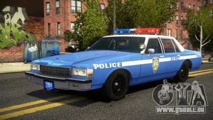 1985 Chevrolet Caprice Classic Police pour GTA 4
