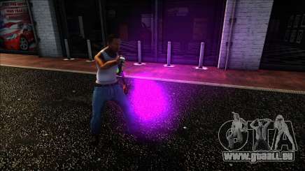Couleur violette de la bombe aérosol avec de la peinture pour GTA San Andreas