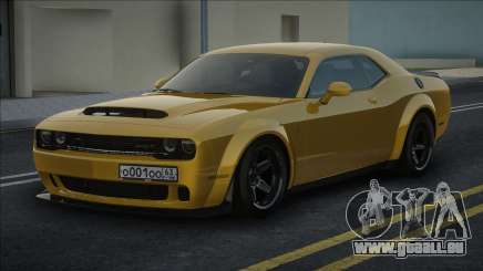 Dodge Challenger SRT Demon Major pour GTA San Andreas