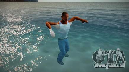 Difficulté à se déplacer dans l’eau pour GTA San Andreas