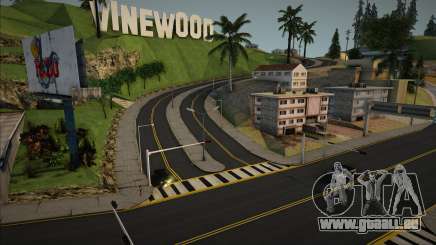 Road Texture HD Los Santos pour GTA San Andreas