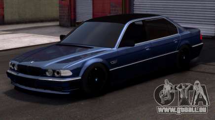 BMW 750Li Blue pour GTA 4