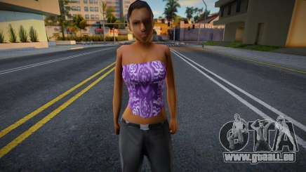 Hq Girl Ballas pour GTA San Andreas