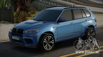 BMW X5M Bleu pour GTA San Andreas