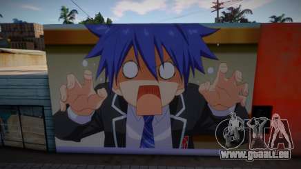 Itsuka Shido Face Wall pour GTA San Andreas