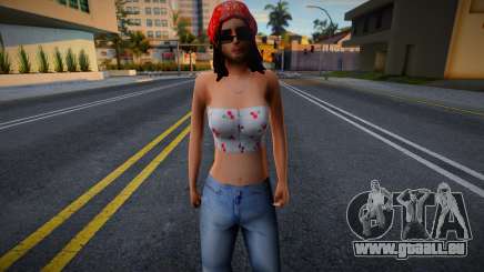 Kendal Jenner Gangstar pour GTA San Andreas