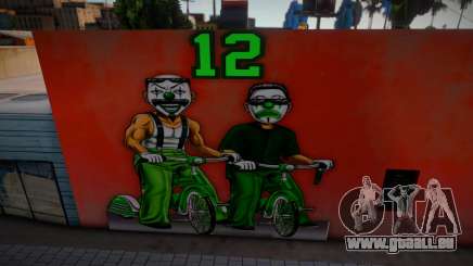 Mural Homies Grove pour GTA San Andreas