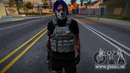 Le gars à l’armure pour GTA San Andreas