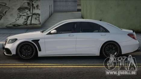 Mercedes-Benz W222 S63 White für GTA San Andreas