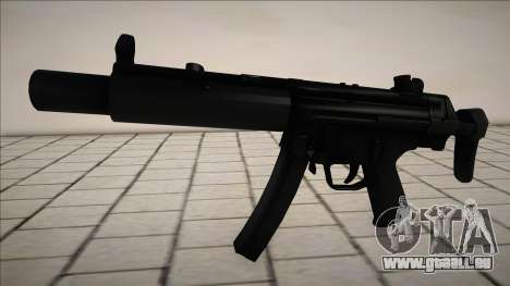 Mp5 Red ver pour GTA San Andreas
