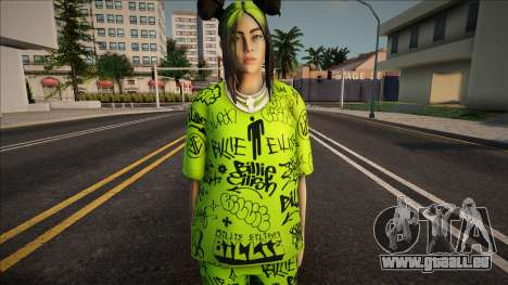 Billie Eilish v1 für GTA San Andreas