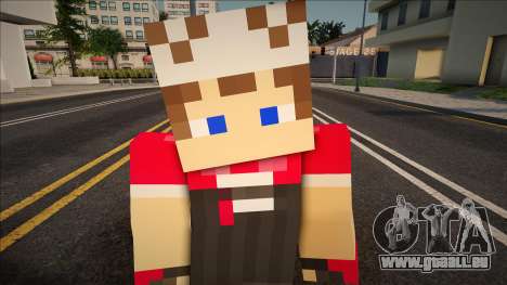 Minecraft Ped Wmymoun pour GTA San Andreas