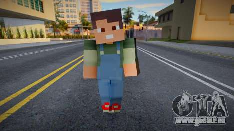 Minecraft Ped Cwfyhb pour GTA San Andreas