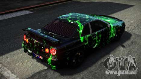 Nissan Skyline R34 F-Sport S10 pour GTA 4