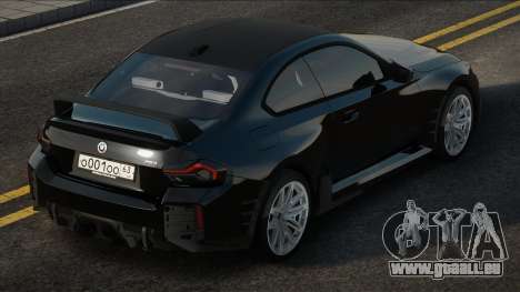 BMW M2 G87 Black für GTA San Andreas