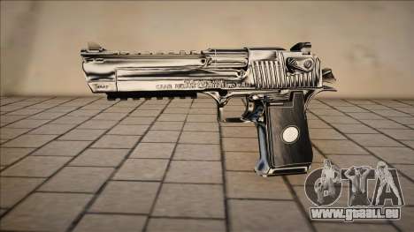 Real Silver Desert Eagle pour GTA San Andreas