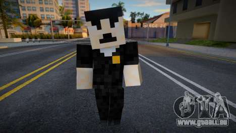 Minecraft Ped Sfpd1 pour GTA San Andreas