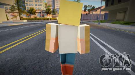 Minecraft Ped Dwfolc pour GTA San Andreas