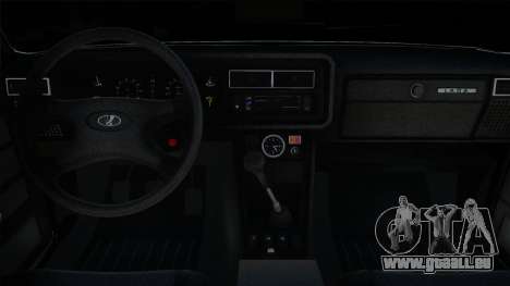 Vaz 2107 Black Ver für GTA San Andreas