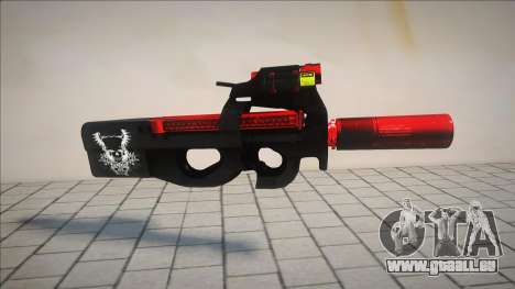 Red Gun Mp5lng für GTA San Andreas