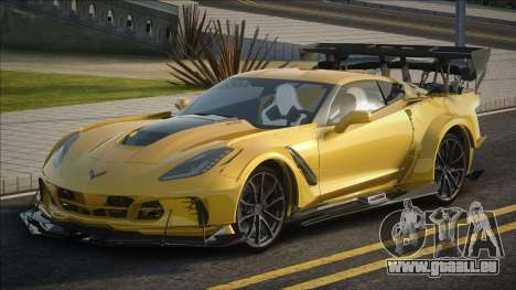 Chevrolet Corvette Yel pour GTA San Andreas