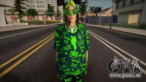 Billie Eilish v4 für GTA San Andreas