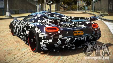 Koenigsegg Agera One FSR S3 für GTA 4