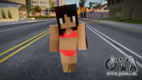 Minecraft Ped Hfybe pour GTA San Andreas