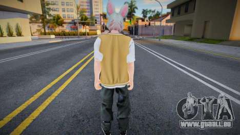 Skin With Rabbit Mask für GTA San Andreas