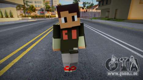 Minecraft Ped Denise für GTA San Andreas