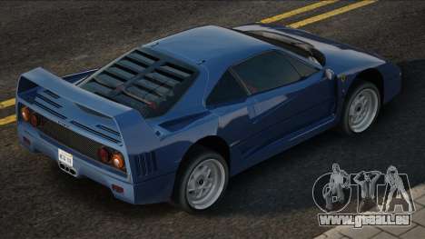 Ferari F40 Red pour GTA San Andreas