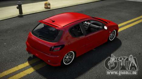 Peugeot 206 DF für GTA 4