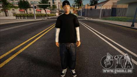 Jeune gangster dans un chapeau pour GTA San Andreas