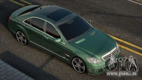 Mercedes-Benz W221 Green pour GTA San Andreas