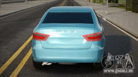 Lada Vesta Blue pour GTA San Andreas