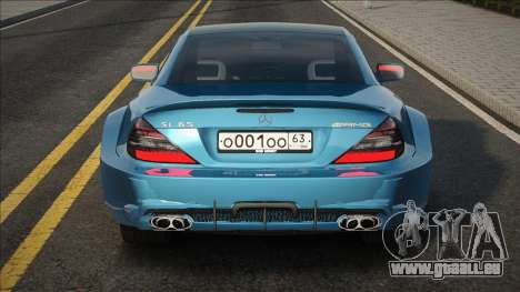 Mercedes-Benz SL 65 AMG Blue pour GTA San Andreas