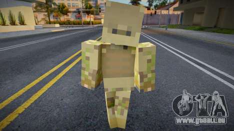 Minecraft Ped Army für GTA San Andreas