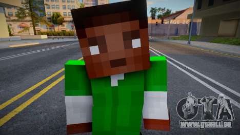 Minecraft Ped Fam3 für GTA San Andreas