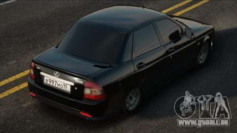 Vaz 2170 Black Ver pour GTA San Andreas