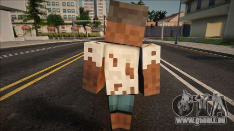 Minecraft Ped Sbmotr2 pour GTA San Andreas