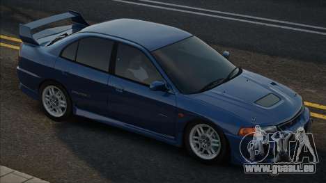Mitsubishi Lancer Evolution IV Blue pour GTA San Andreas