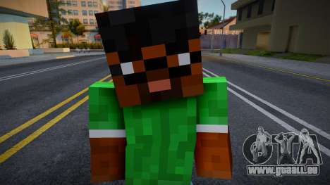 Minecraft Ped Big Smoke pour GTA San Andreas