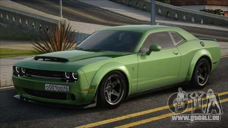 Dodge Challenger SRT Demon Devo pour GTA San Andreas
