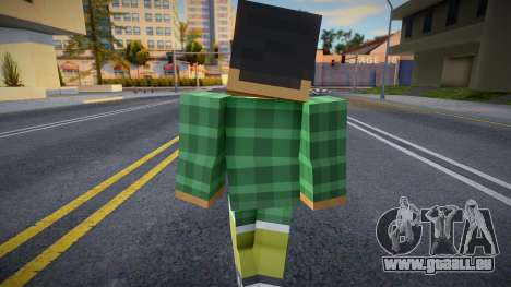 Minecraft Ped Fam1 für GTA San Andreas