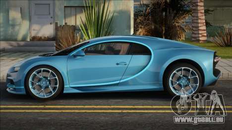 Bugatti Chiron [Blue] für GTA San Andreas
