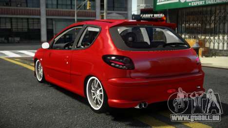 Peugeot 206 DF für GTA 4